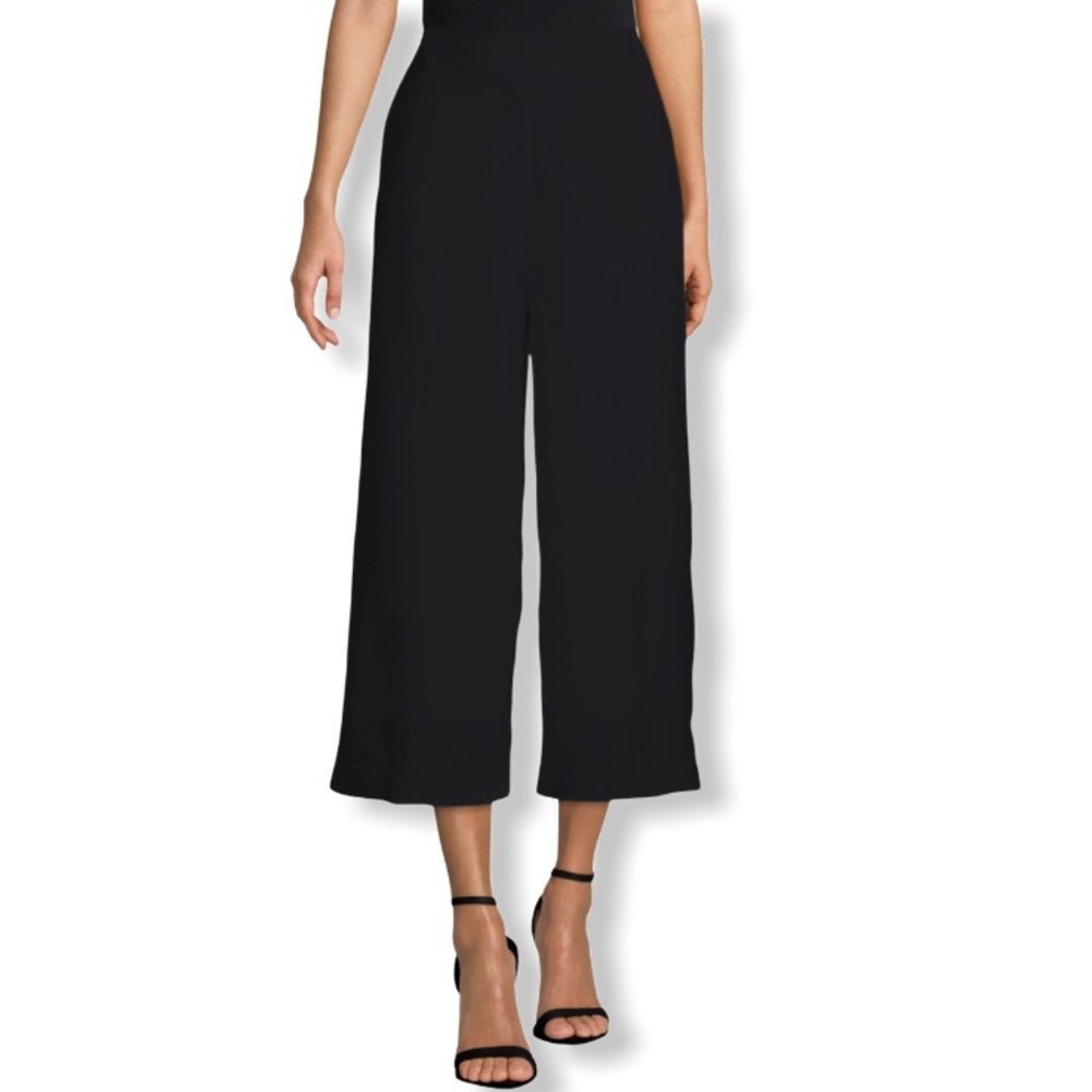 Worthington High Rise Wide Leg Cropped Pants